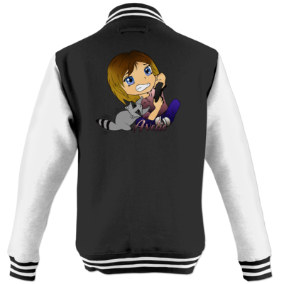 Motiv: College Jacke - Avelie - Logo - bestimme auf Wunsch Details wie Produkt, Grösse, Farbe und Position selbst ! Motiv: College Jacke - Avelie - Logo