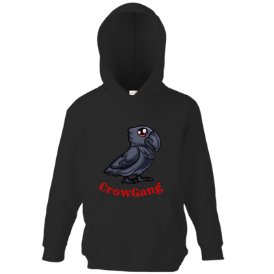 Motiv: Kids Hooded Sweat - CrowRabe - bestimme auf Wunsch Details wie Produkt, Grösse, Farbe und Position selbst ! Motiv: Kids Hooded Sweat - CrowRabe