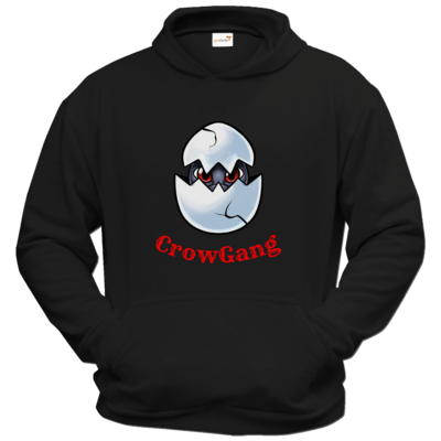 Motiv: Hoodie Classic - Rabe im Ei - bestimme auf Wunsch Details wie Produkt, Grösse, Farbe und Position selbst ! Motiv: Hoodie Classic - Rabe im Ei