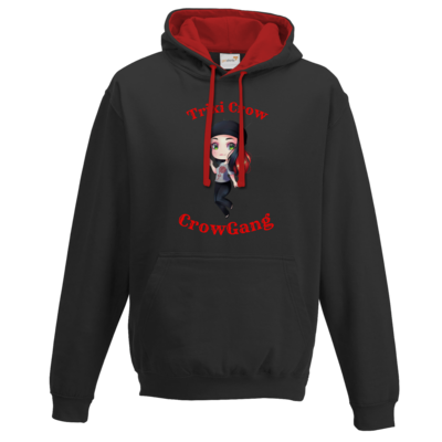 Motiv: Two-Tone Hoodie - Trixi Chibi 1 - bestimme auf Wunsch Details wie Produkt, Grösse, Farbe und Position selbst ! Motiv: Two-Tone Hoodie - Trixi Chibi 1