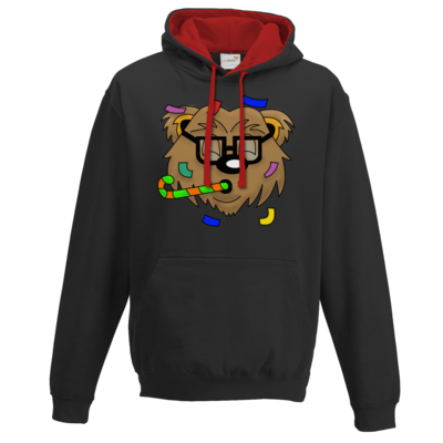 Motiv: Two-Tone Hoodie - HYPEBAER - bestimme auf Wunsch Details wie Produkt, Grösse, Farbe und Position selbst ! Motiv: Two-Tone Hoodie - HYPEBAER