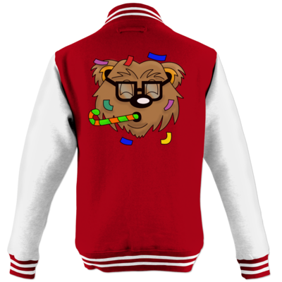 Motiv: College Jacke - HYPEBAER - bestimme auf Wunsch Details wie Produkt, Grösse, Farbe und Position selbst ! Motiv: College Jacke - HYPEBAER