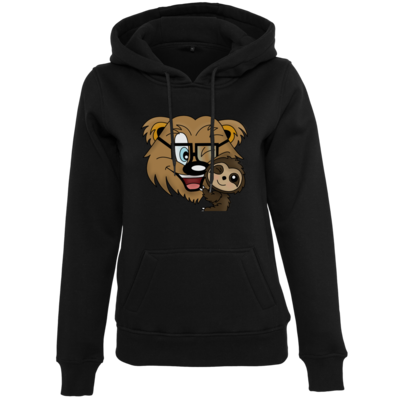 Motiv: Womens Heavy Hoody - BAERMILUHUG - bestimme auf Wunsch Details wie Produkt, Grösse, Farbe und Position selbst ! Motiv: Womens Heavy Hoody - BAERMILUHUG