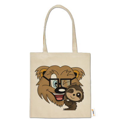 Motiv: Baumwolltasche - BAERMILUHUG - bestimme auf Wunsch Details wie Produkt, Grösse, Farbe und Position selbst ! Motiv: Baumwolltasche - BAERMILUHUG