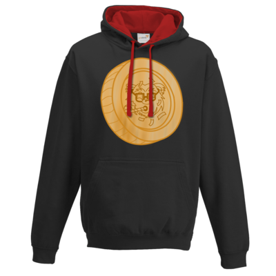 Motiv: Two-Tone Hoodie - BAERENMARKE - bestimme auf Wunsch Details wie Produkt, Grösse, Farbe und Position selbst ! Motiv: Two-Tone Hoodie - BAERENMARKE