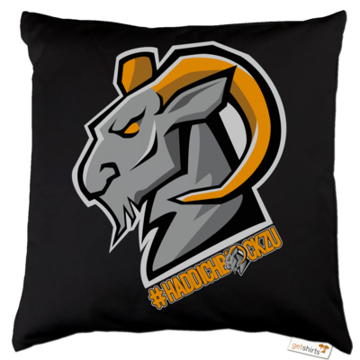Motiv: Kissen Baumwolle - #Haddichbockzu Big Goat - bestimme auf Wunsch Details wie Produkt, Grösse, Farbe und Position selbst ! Motiv: Kissen Baumwolle - #Haddichbockzu Big Goat