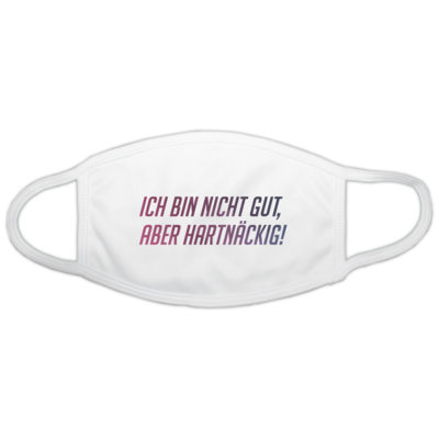 Motiv: Gesichtsmaske - Glu3cifer Credo
