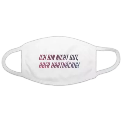 Motiv: Gesichtsmaske - Glu3cifer Credo