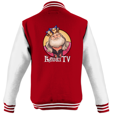 Motiv: College Jacke - KawauTV Arnulf - bestimme auf Wunsch Details wie Produkt, Grösse, Farbe und Position selbst ! Motiv: College Jacke - KawauTV Arnulf