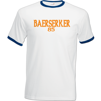 Motiv: T-Shirt Ringer - Baerserker85 - bestimme auf Wunsch Details wie Produkt, Grösse, Farbe und Position selbst ! Motiv: T-Shirt Ringer - Baerserker85