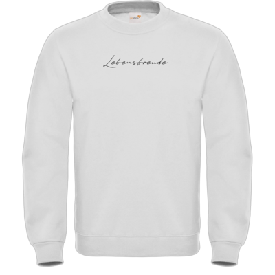 Motiv: Sweatshirt FAIR WEAR - Lebensfreude - bestimme auf Wunsch Details wie Produkt, Grösse, Farbe und Position selbst ! Motiv: Sweatshirt FAIR WEAR - Lebensfreude