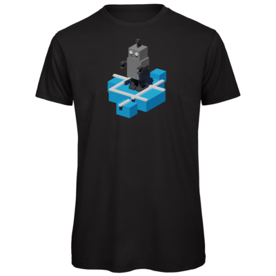 Motiv: Organic T-Shirt - Unrailed Bot - bestimme auf Wunsch Details wie Produkt, Grösse, Farbe und Position selbst ! Motiv: Organic T-Shirt - Unrailed Bot