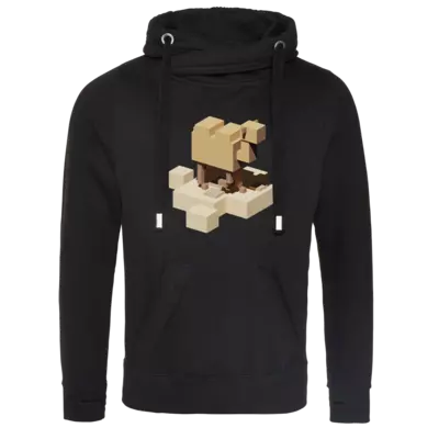 Motiv: Cross Neck Hoodie - Unrailed Camel - bestimme auf Wunsch Details wie Produkt, Grösse, Farbe und Position selbst ! Motiv: Cross Neck Hoodie - Unrailed Camel