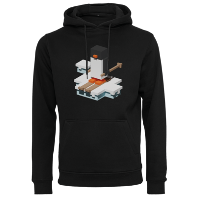 Motiv: Heavy Hoodie - Unrailed Penguin - bestimme auf Wunsch Details wie Produkt, Grösse, Farbe und Position selbst ! Motiv: Heavy Hoodie - Unrailed Penguin