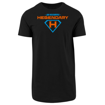 Motiv: Shaped Long Tee - Hegendary - bestimme auf Wunsch Details wie Produkt, Grösse, Farbe und Position selbst ! Motiv: Shaped Long Tee - Hegendary