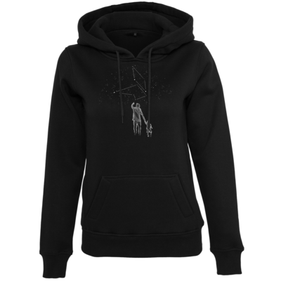 Motiv: Womens Heavy Hoody - fuchsklang star sign / father & son - bestimme auf Wunsch Details wie Produkt, Grösse, Farbe und Position selbst ! Motiv: Womens Heavy Hoody - fuchsklang star sign / father & son