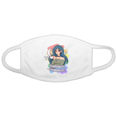 Motiv: Gesichtsmaske - LGBTeaQ Witch