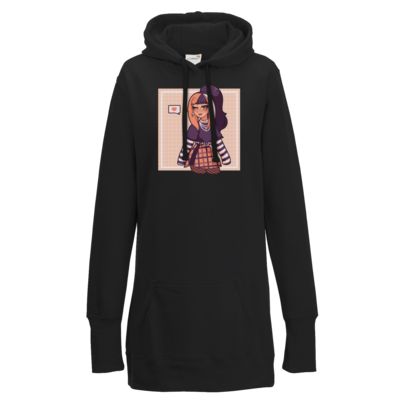 Motiv: Lady Longline Hoodie - Pepper - bestimme auf Wunsch Details wie Produkt, Grösse, Farbe und Position selbst ! Motiv: Lady Longline Hoodie - Pepper