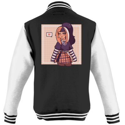 Motiv: College Jacke - Pepper - bestimme auf Wunsch Details wie Produkt, Grösse, Farbe und Position selbst ! Motiv: College Jacke - Pepper