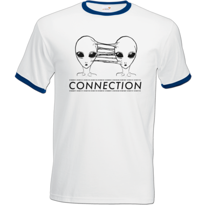 Motiv: T-Shirt Ringer - Connection - bestimme auf Wunsch Details wie Produkt, Grösse, Farbe und Position selbst ! Motiv: T-Shirt Ringer - Connection