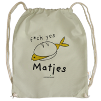 Motiv: Cotton Gymsac - f*ck yes Matjes - bestimme auf Wunsch Details wie Produkt, Grösse, Farbe und Position selbst ! Motiv: Cotton Gymsac - f*ck yes Matjes