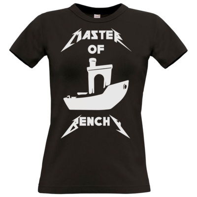 Motiv: T-Shirt Damen Premium FAIR WEAR - Master of Benchy 