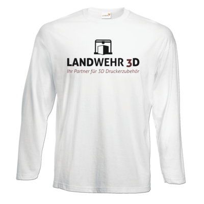 Motiv: Exact 190 Longsleeve FAIR WEAR - Logo Landwehr 3D - bestimme auf Wunsch Details wie Produkt, Grösse, Farbe und Position selbst ! Motiv: Exact 190 Longsleeve FAIR WEAR - Logo Landwehr 3D