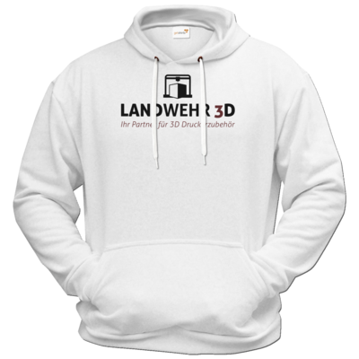 Motiv: Hoodie Premium FAIR WEAR - Logo Landwehr 3D - bestimme auf Wunsch Details wie Produkt, Grösse, Farbe und Position selbst ! Motiv: Hoodie Premium FAIR WEAR - Logo Landwehr 3D