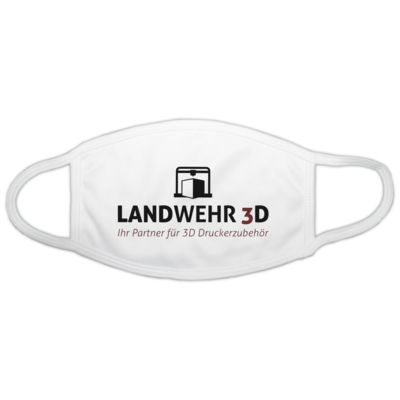 Motiv: Gesichtsmaske - Logo Landwehr 3D