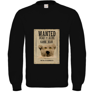 Motiv: Sweatshirt FAIR WEAR - WANTEDBAER - bestimme auf Wunsch Details wie Produkt, Grösse, Farbe und Position selbst ! Motiv: Sweatshirt FAIR WEAR - WANTEDBAER