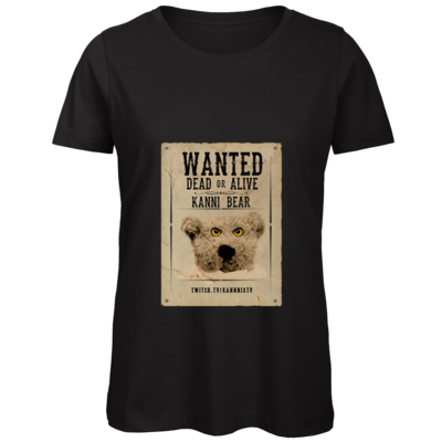 Motiv: Organic Lady T-Shirt - WANTEDBAER - bestimme auf Wunsch Details wie Produkt, Grösse, Farbe und Position selbst ! Motiv: Organic Lady T-Shirt - WANTEDBAER