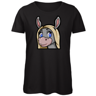 Motiv: Organic Lady T-Shirt - Esel - bestimme auf Wunsch Details wie Produkt, Grösse, Farbe und Position selbst ! Motiv: Organic Lady T-Shirt - Esel