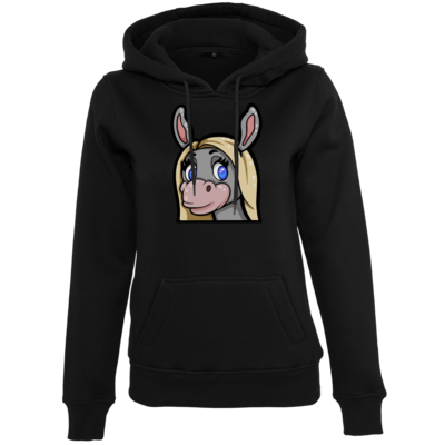 Motiv: Womens Heavy Hoody - Esel - bestimme auf Wunsch Details wie Produkt, Grösse, Farbe und Position selbst ! Motiv: Womens Heavy Hoody - Esel