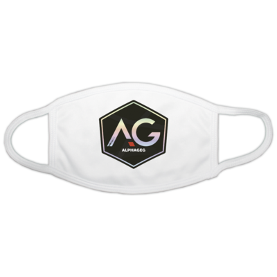 Motiv: Gesichtsmaske - AG Stream Logo