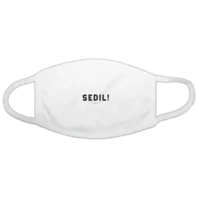 Motiv: Gesichtsmaske - Sedil!