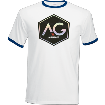 Motiv: T-Shirt Ringer - AG Stream Logo - bestimme auf Wunsch Details wie Produkt, Grösse, Farbe und Position selbst ! Motiv: T-Shirt Ringer - AG Stream Logo