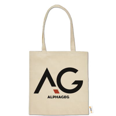 Motiv: Baumwolltasche - AG Basic Merch Logo - bestimme auf Wunsch Details wie Produkt, Grösse, Farbe und Position selbst ! Motiv: Baumwolltasche - AG Basic Merch Logo