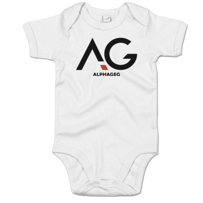 Motiv: Baby Body Organic - AG Basic Merch Logo - bestimme auf Wunsch Details wie Produkt, Grösse, Farbe und Position selbst ! Motiv: Baby Body Organic - AG Basic Merch Logo