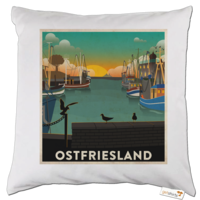 Motiv: Kissen - Heimathafen - bestimme auf Wunsch Details wie Produkt, Grösse, Farbe und Position selbst ! Motiv: Kissen - Heimathafen