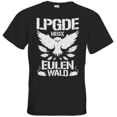 Motiv: T-Shirt Premium FAIR WEAR - Eulenwald - bestimme auf Wunsch Details wie Produkt, Grösse, Farbe und Position selbst ! Motiv: T-Shirt Premium FAIR WEAR - Eulenwald