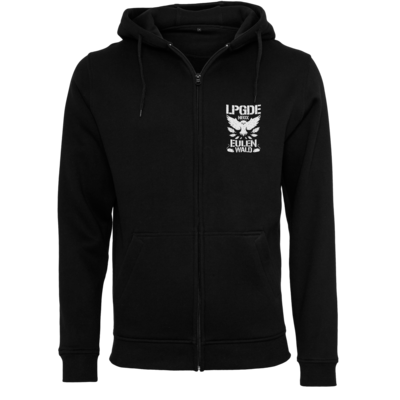 Motiv: Heavy Zip-Hoodie - Eulenwald - bestimme auf Wunsch Details wie Produkt, Grösse, Farbe und Position selbst ! Motiv: Heavy Zip-Hoodie - Eulenwald