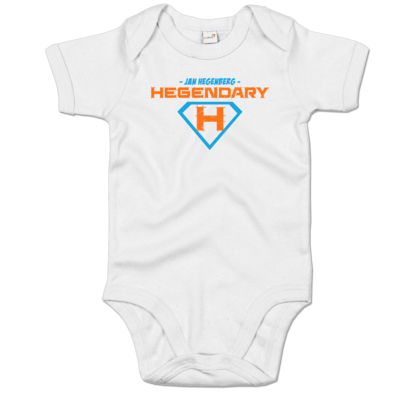 Motiv: Baby Body Organic - Hegendary - bestimme auf Wunsch Details wie Produkt, Grösse, Farbe und Position selbst ! Motiv: Baby Body Organic - Hegendary