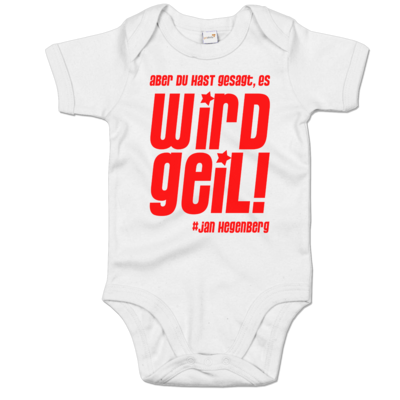 Motiv: Baby Body Organic - wird geil - bestimme auf Wunsch Details wie Produkt, Grösse, Farbe und Position selbst ! Motiv: Baby Body Organic - wird geil