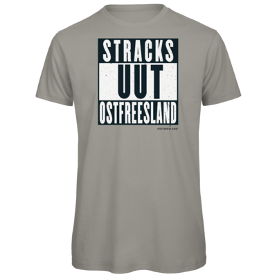 Motiv: Organic T-Shirt - Stracks uut Ostfreesland - bestimme auf Wunsch Details wie Produkt, Grösse, Farbe und Position selbst ! Motiv: Organic T-Shirt - Stracks uut Ostfreesland