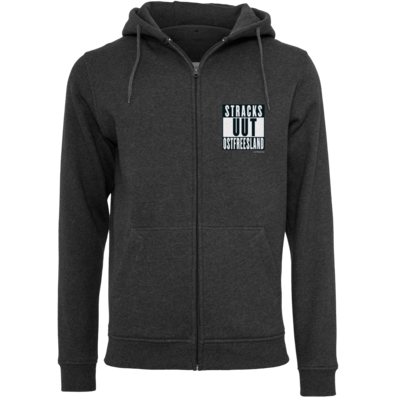 Motiv: Heavy Zip-Hoodie - Stracks uut Ostfreesland - bestimme auf Wunsch Details wie Produkt, Grösse, Farbe und Position selbst ! Motiv: Heavy Zip-Hoodie - Stracks uut Ostfreesland