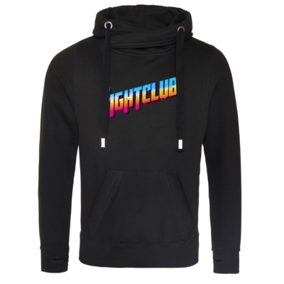 Motiv: Cross Neck Hoodie - fightclub - bestimme auf Wunsch Details wie Produkt, Grösse, Farbe und Position selbst ! Motiv: Cross Neck Hoodie - fightclub
