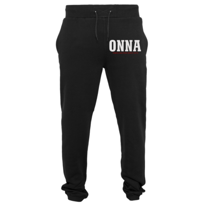 Motiv: Heavy Sweatpants - ONNA - bestimme auf Wunsch Details wie Produkt, Grösse, Farbe und Position selbst ! Motiv: Heavy Sweatpants - ONNA
