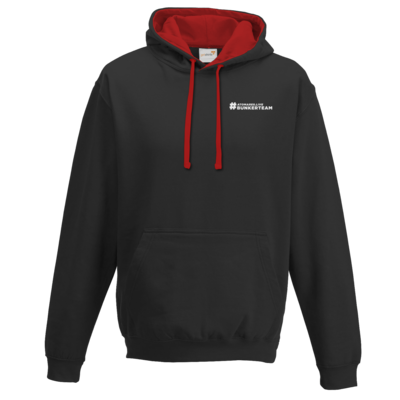 Motiv: Two-Tone Hoodie - #BunkerTeam - bestimme auf Wunsch Details wie Produkt, Grösse, Farbe und Position selbst ! Motiv: Two-Tone Hoodie - #BunkerTeam