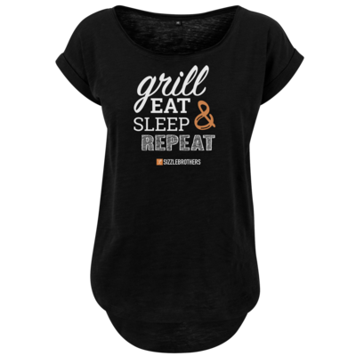 Motiv: Ladies Long Slub Tee - bestimme auf Wunsch Details wie Produkt, Grösse, Farbe und Position selbst ! Motiv: Ladies Long Slub Tee