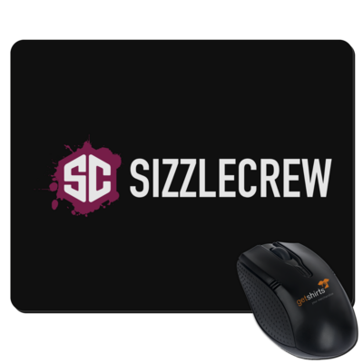 Motiv: Mousepad Textil - SizzleCrew - bestimme auf Wunsch Details wie Produkt, Grösse, Farbe und Position selbst ! Motiv: Mousepad Textil - SizzleCrew